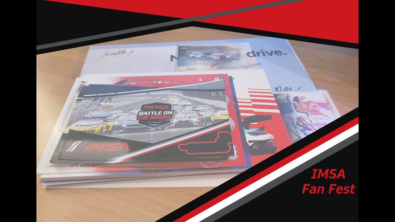 2025 IMSA Fan Fest Autograph Recap