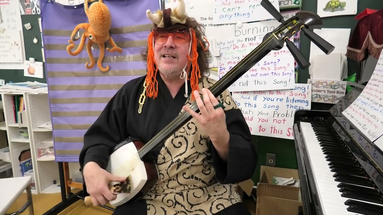 Fat Loser covers HAZBIN HOTEL song VOX POPULI on Shamisen and Piano 三味線