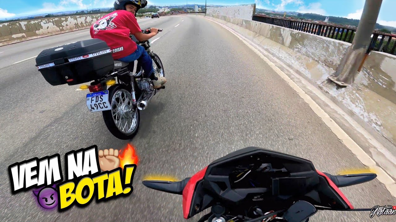 R4CHA INDO PRO EVENTO DE MOTO COM A MOBILETE!