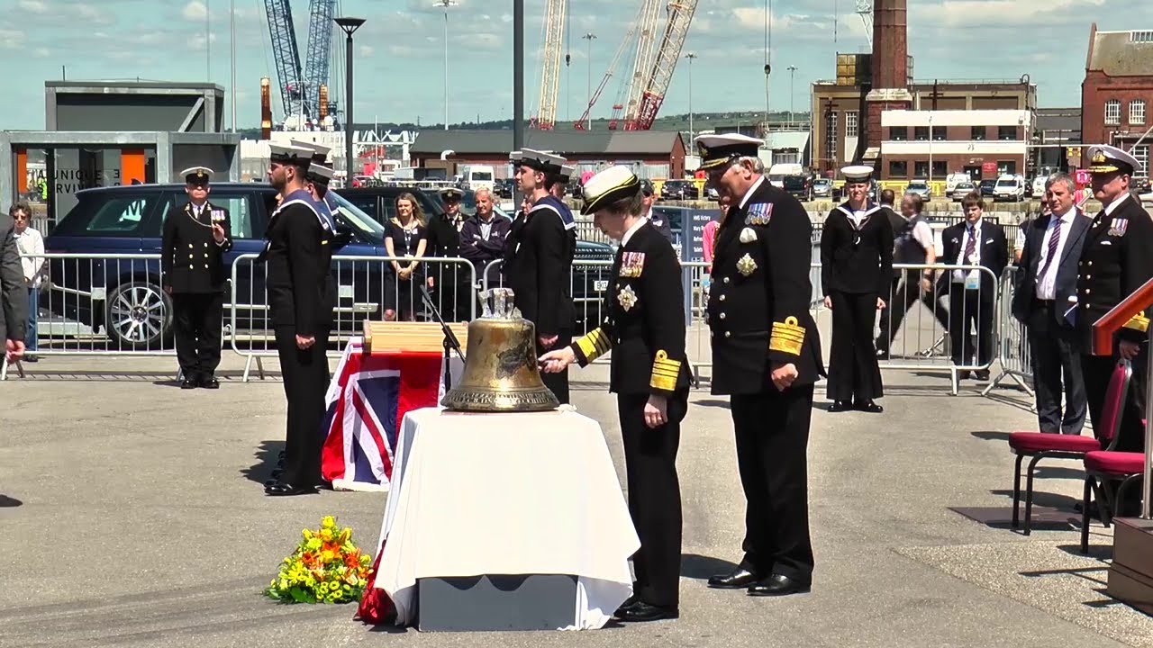HMS Hood 'For Years Unseen' - How HMS Hood’s bell came home
