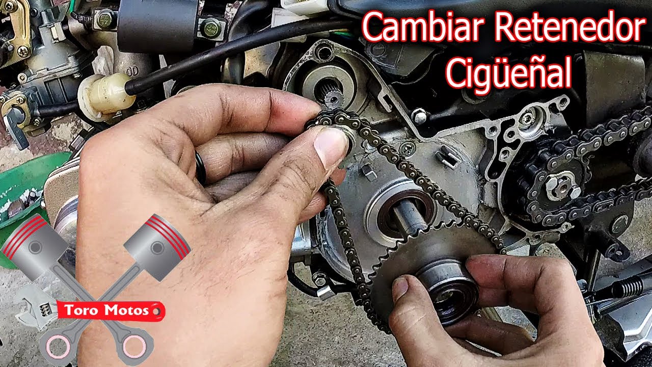 AKT Flex 125 Como Cambiar Retenedor Del Cigueñal Y Bendix