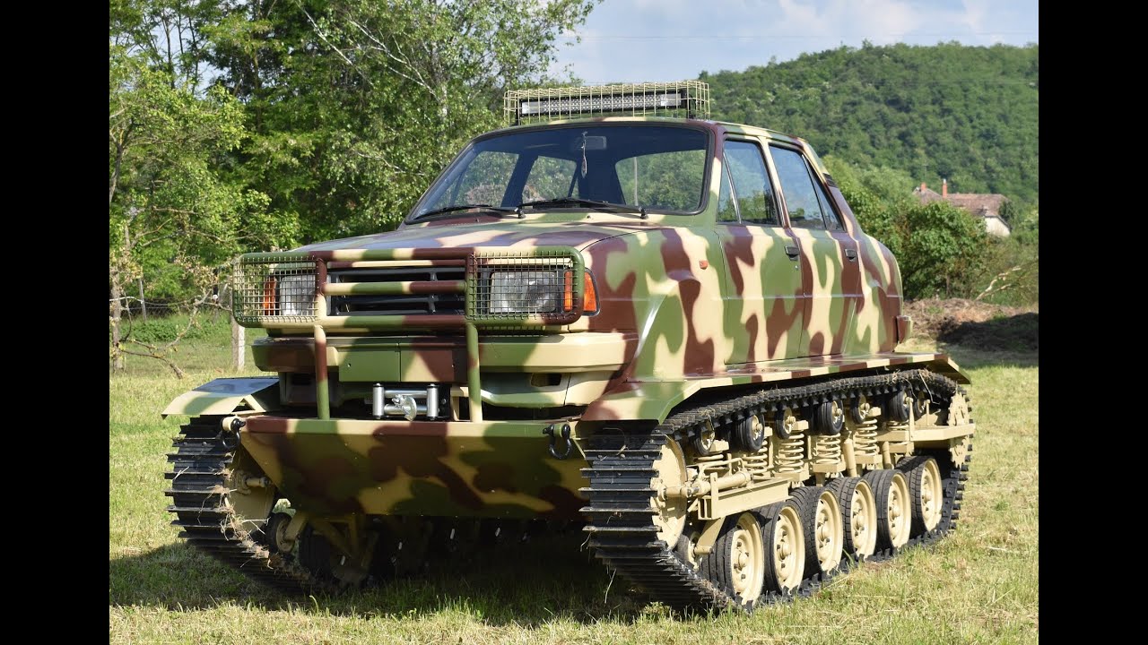 Lánctalpas Skoda 120L     1.rész - Bemutatás
