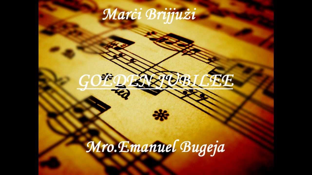 Marċ Brijjuż.  Golden Jubilee- Mro.Emanuel Bugeja