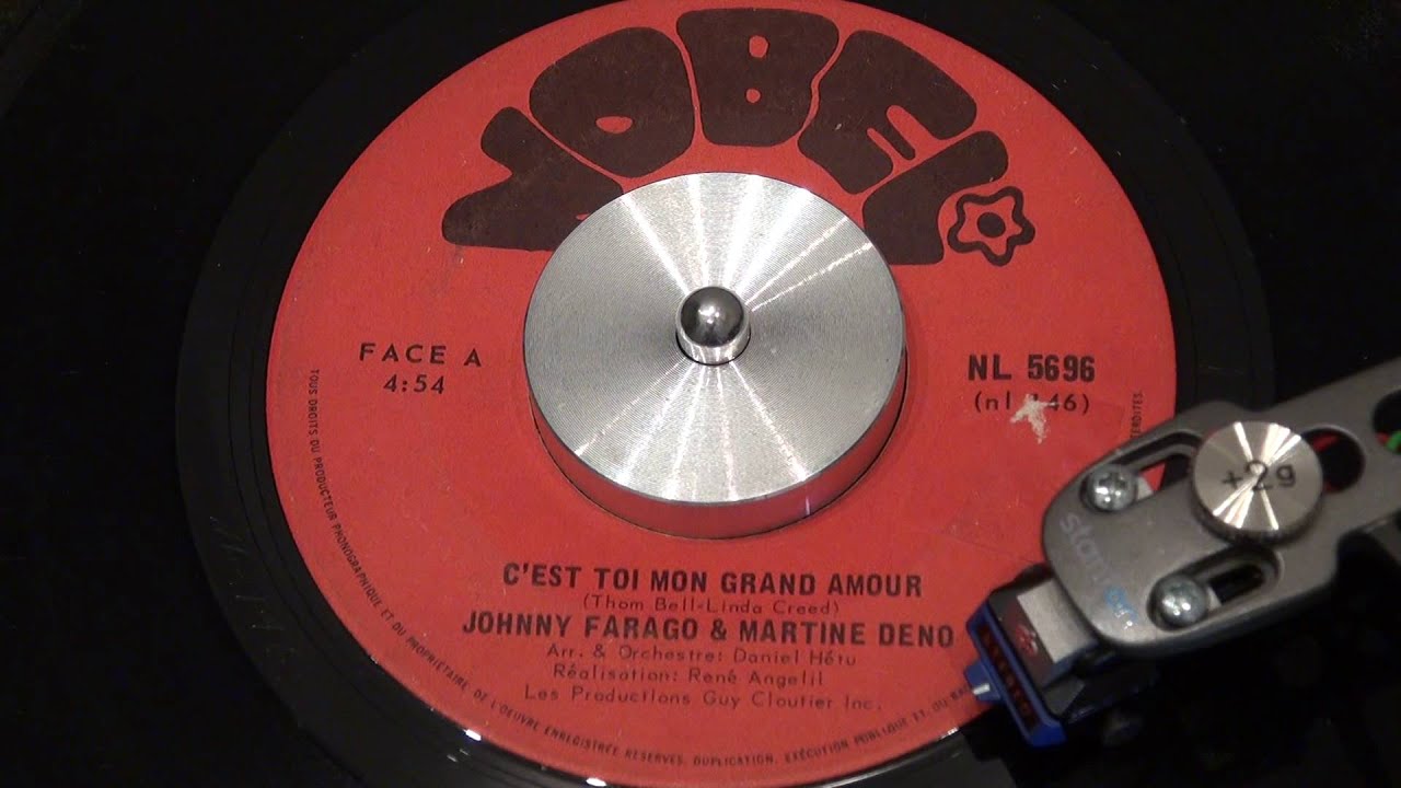 JOHNNY FARAGO & MARTINE DENO - C'est toi mon grand amour - 1974 - NOBEL