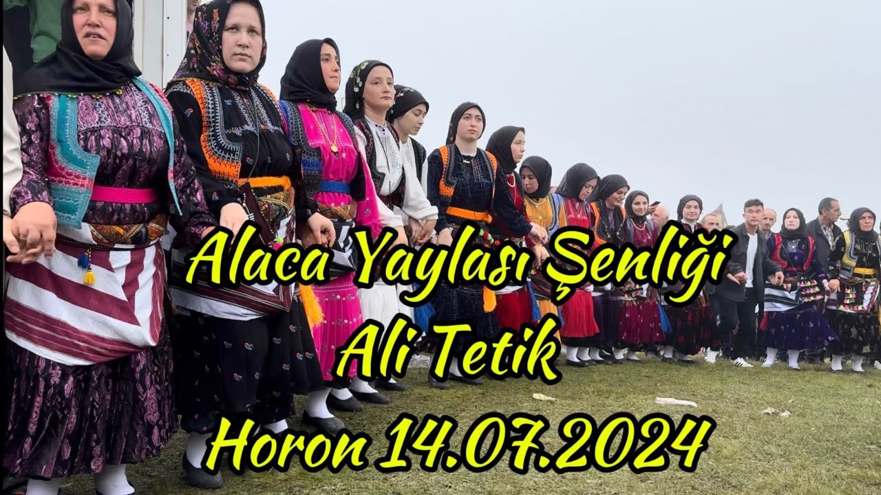 Ali Tetik Alaca Yayla Şenliği Horon 4K 14 Temmuz 2024