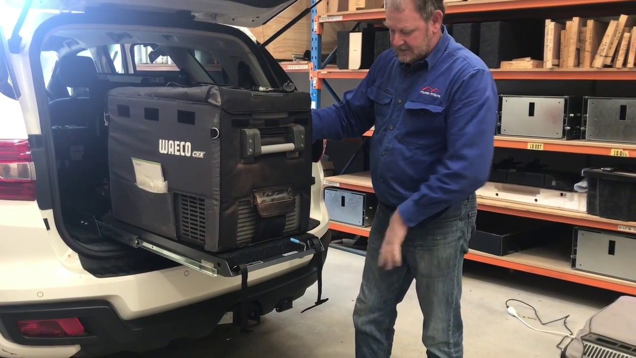 Fourby Fitouts - Ford Everest Modular Storage System - Fitting & Installation demo