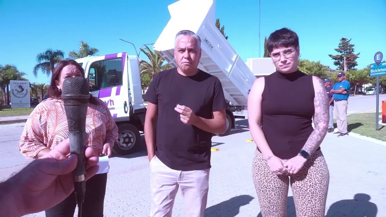 EL MUNICIPIO ADQUIRIÓ UN NUEVO CAMIÓN VOLCADOR