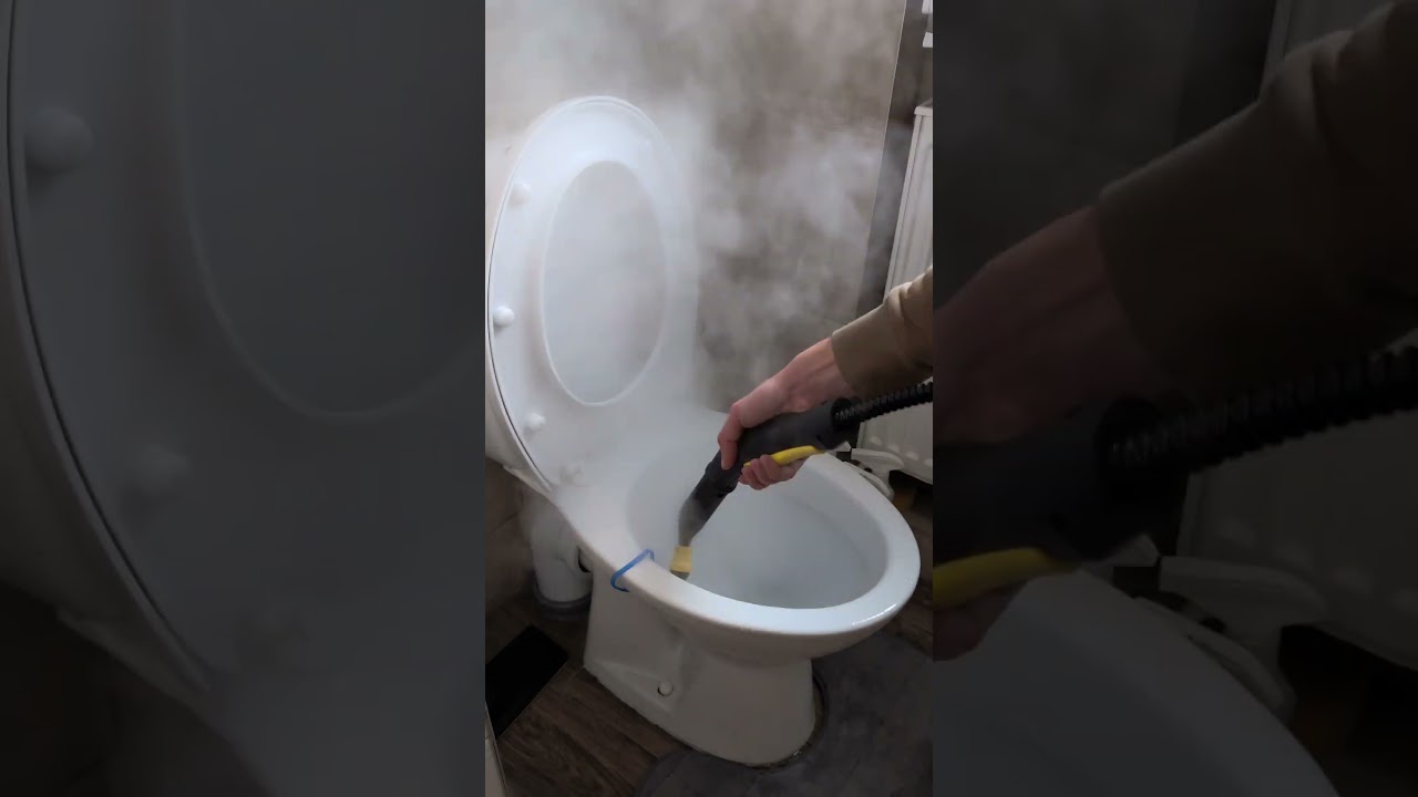 Cleaning with Karcher SC3 steamer