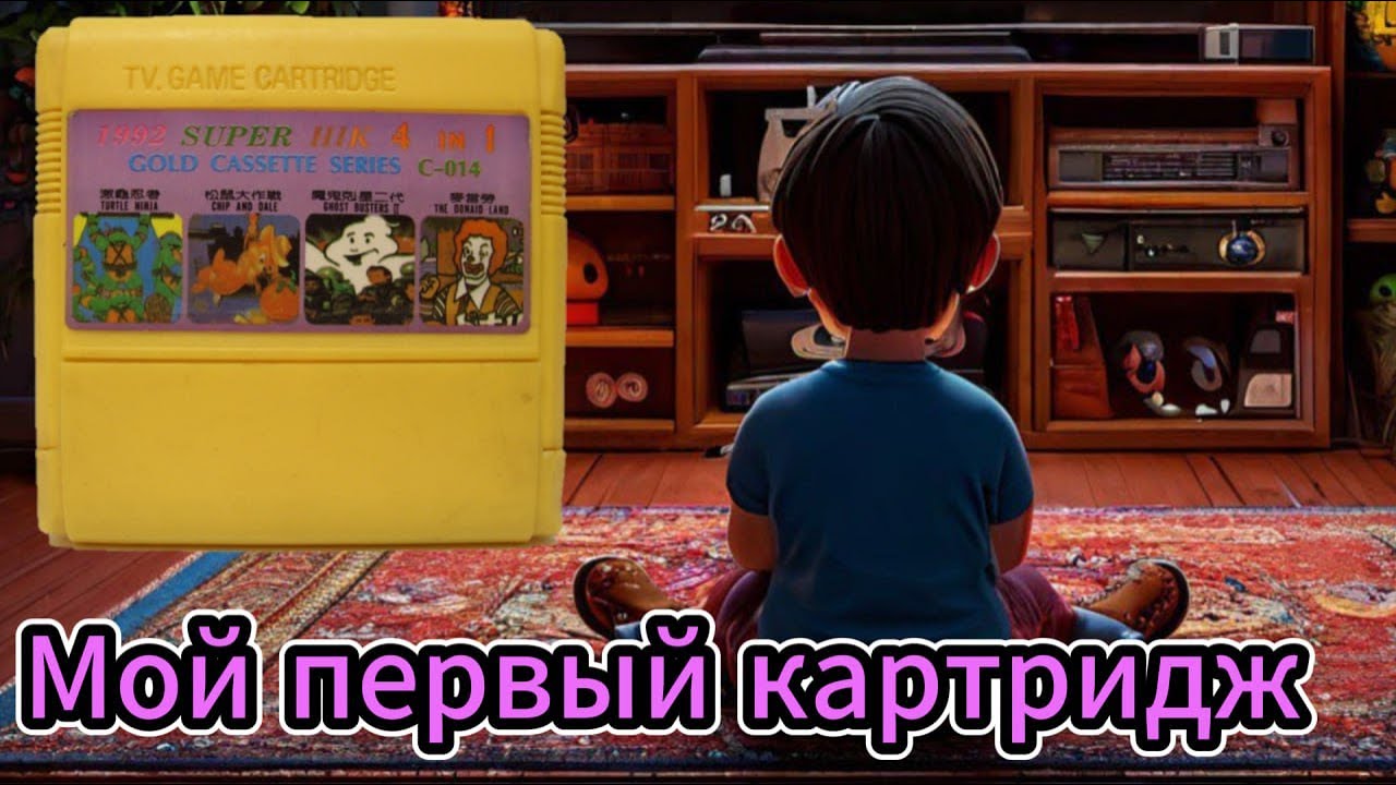 Мой первый картридж Денди...