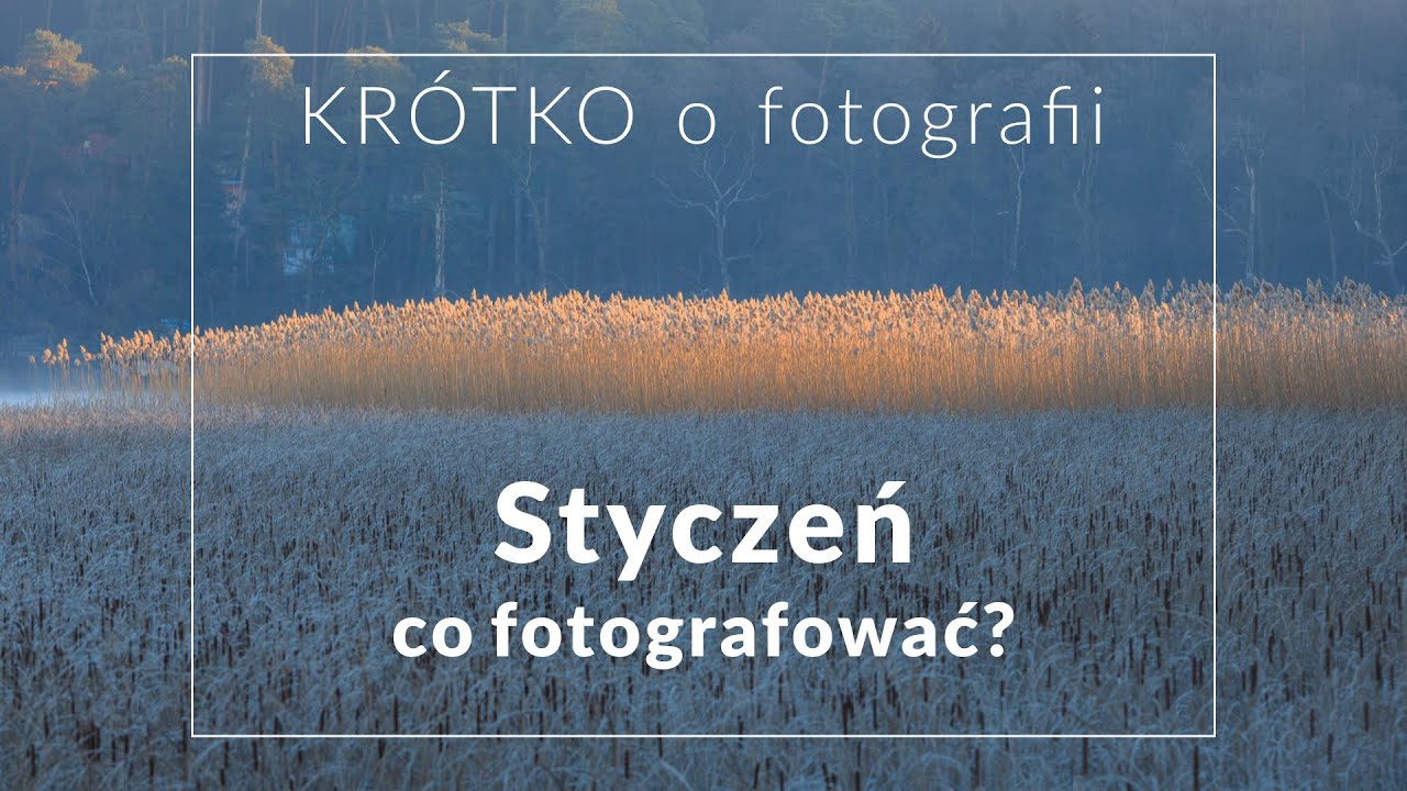 STYCZEŃ - co fotografować zimą? - KRÓTKO o fotografii