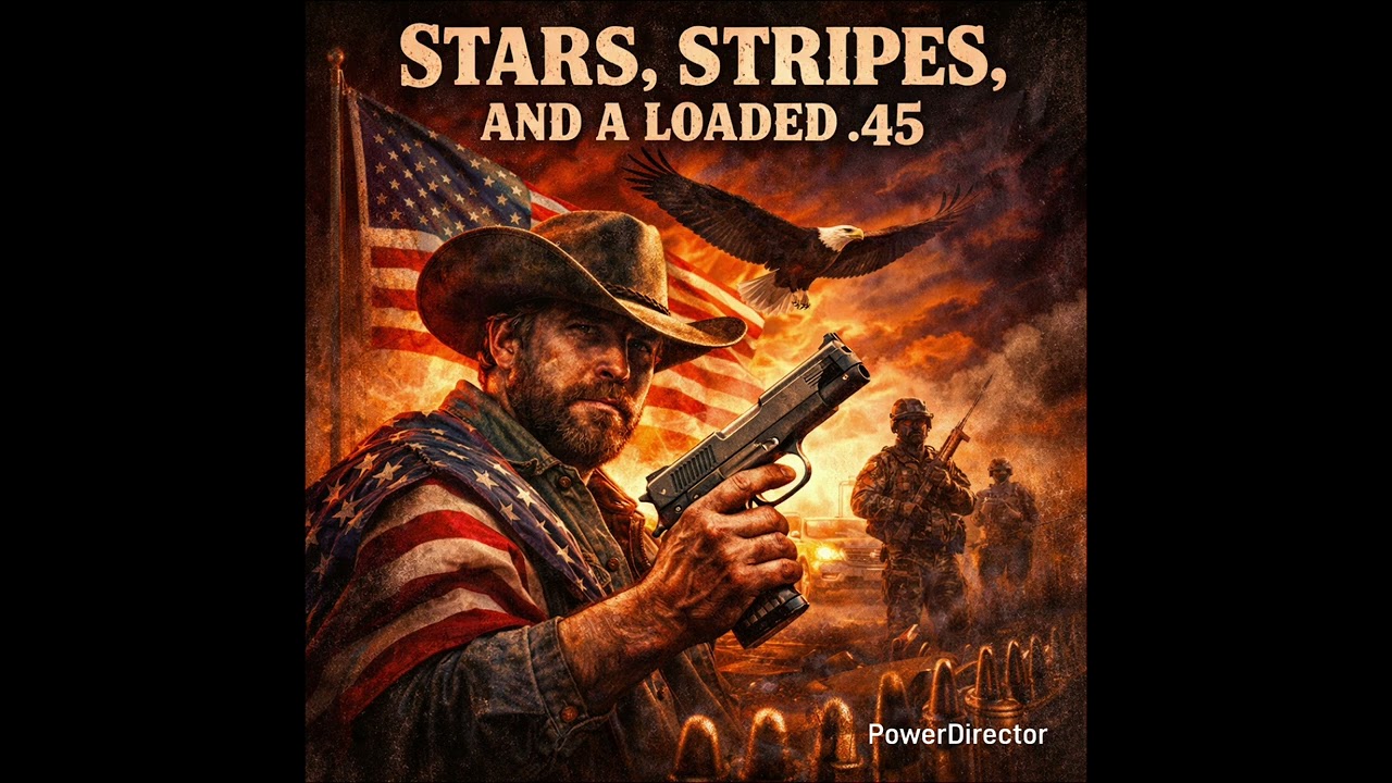 Stars, Stripes, and a Loaded .45 🇺🇸 | Red-Blooded Outlaw Country