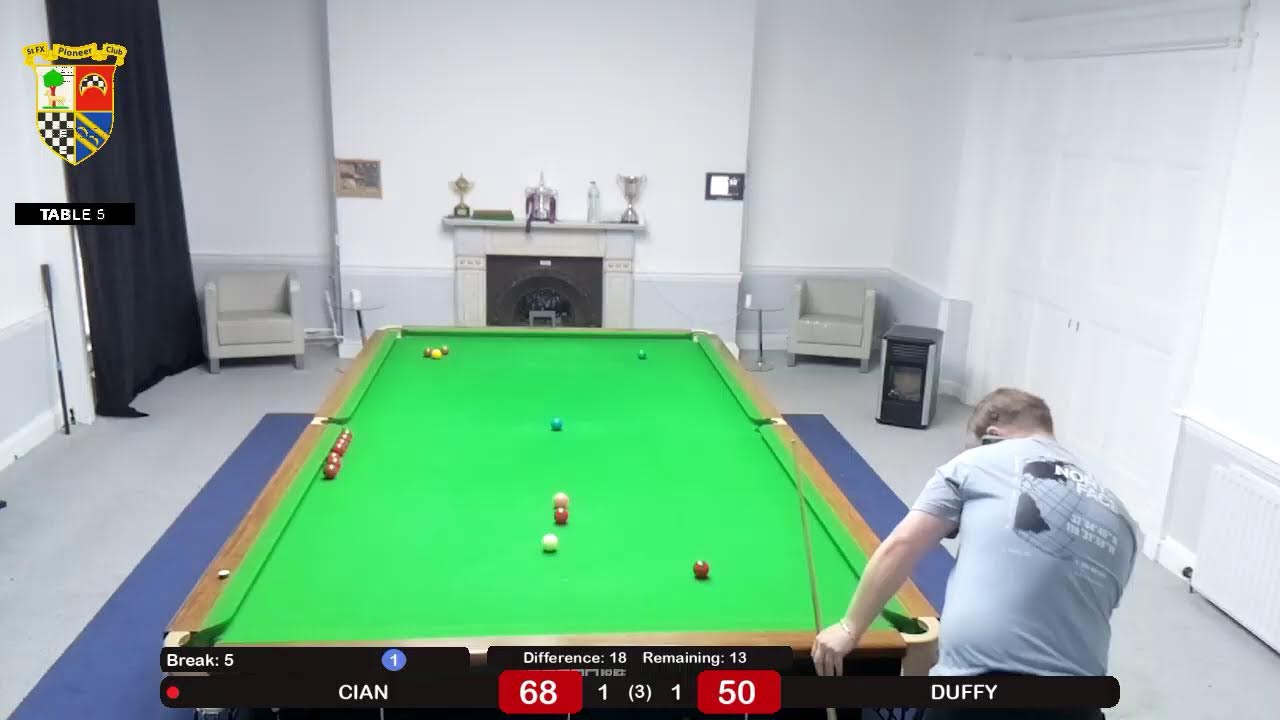 Pioneers Club - Snooker Table 5