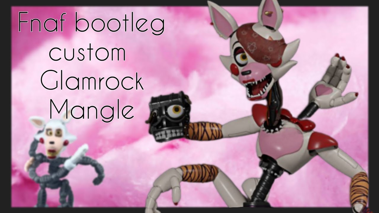 Fnaf bootleg custom Glamrock Mangle
