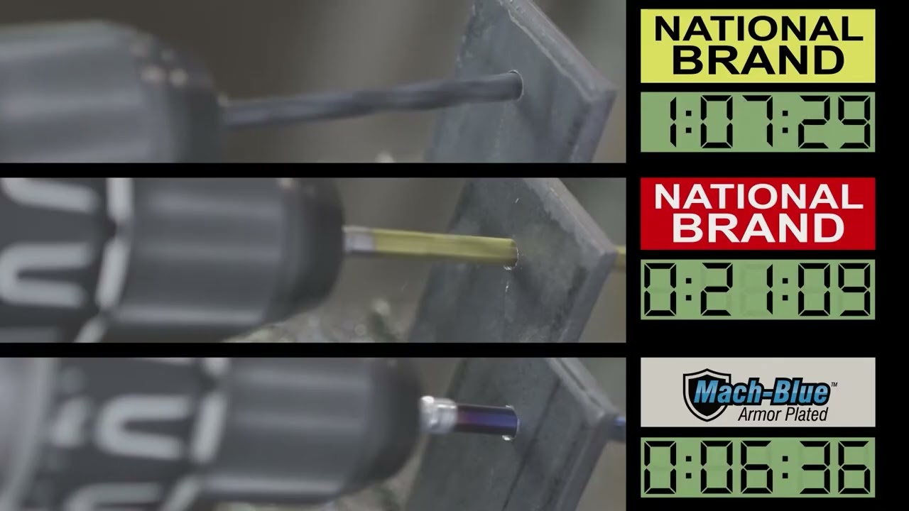 Mach Blue Drill Bit