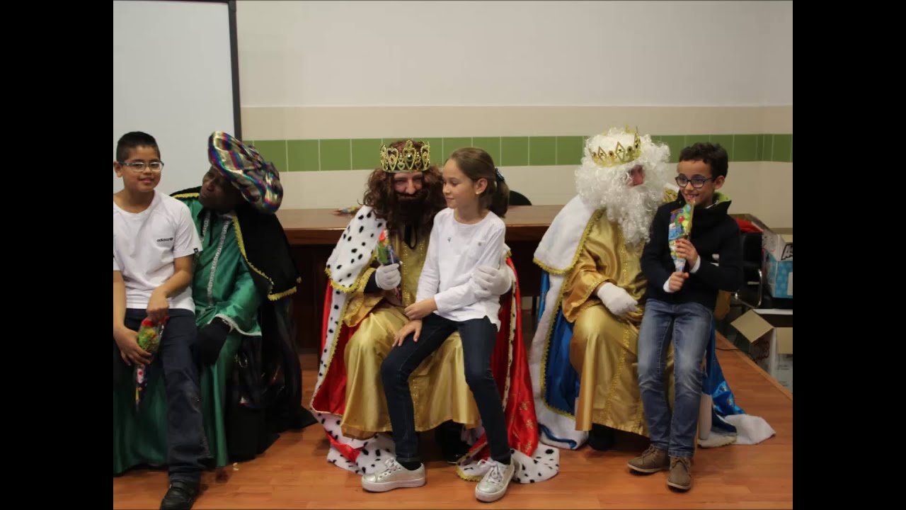 Colegio San Juan Bosco Salamanca Visita Reyes Magos Ed  Primaria  2015
