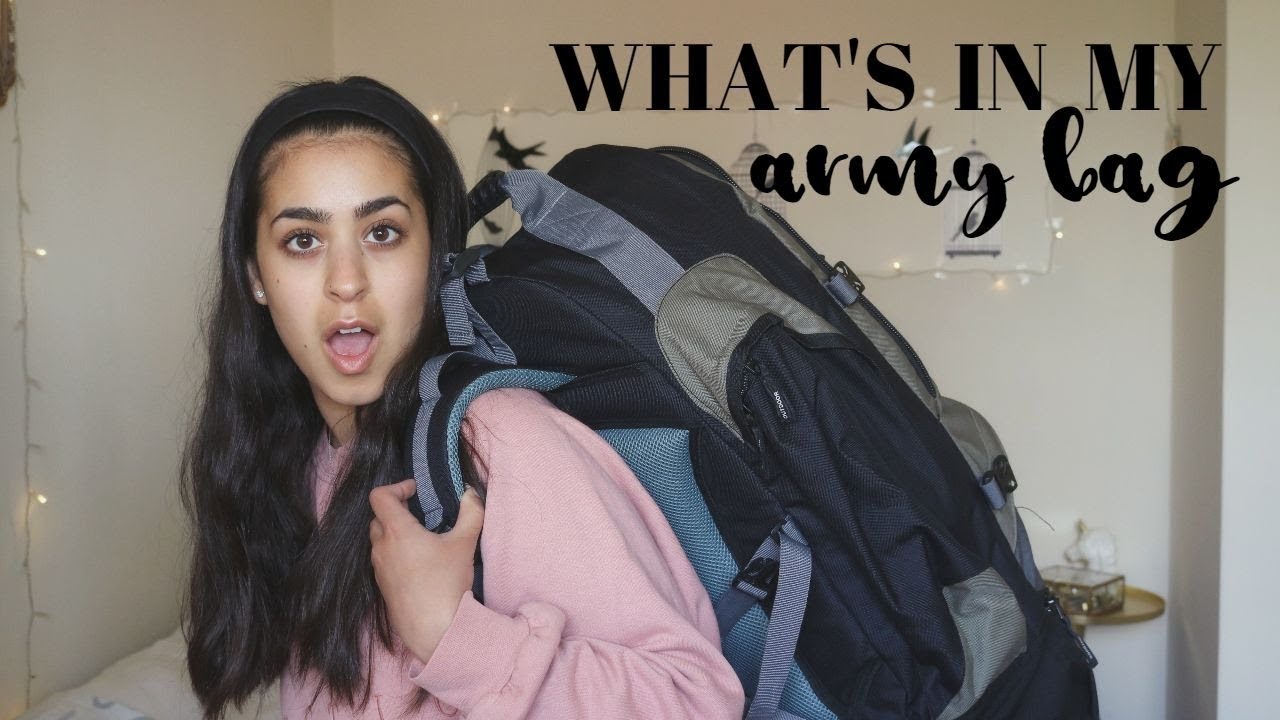 מה לקחת בתיק לצבא? | What's in my army bag?