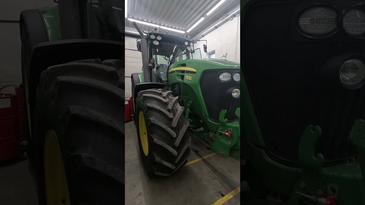 John Deere 7830 &ndash; ostatni etap prac 💪 Już wkr&oacute;tce wraca do klienta 🚜