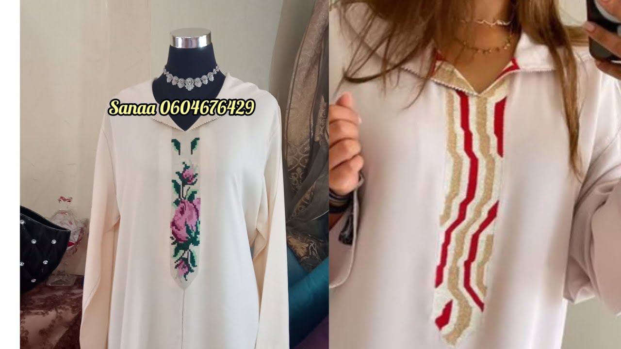الجديد الرندة 2022 عشاق لون ابيض موديلات عصرية Sanaa_couture_Randa#