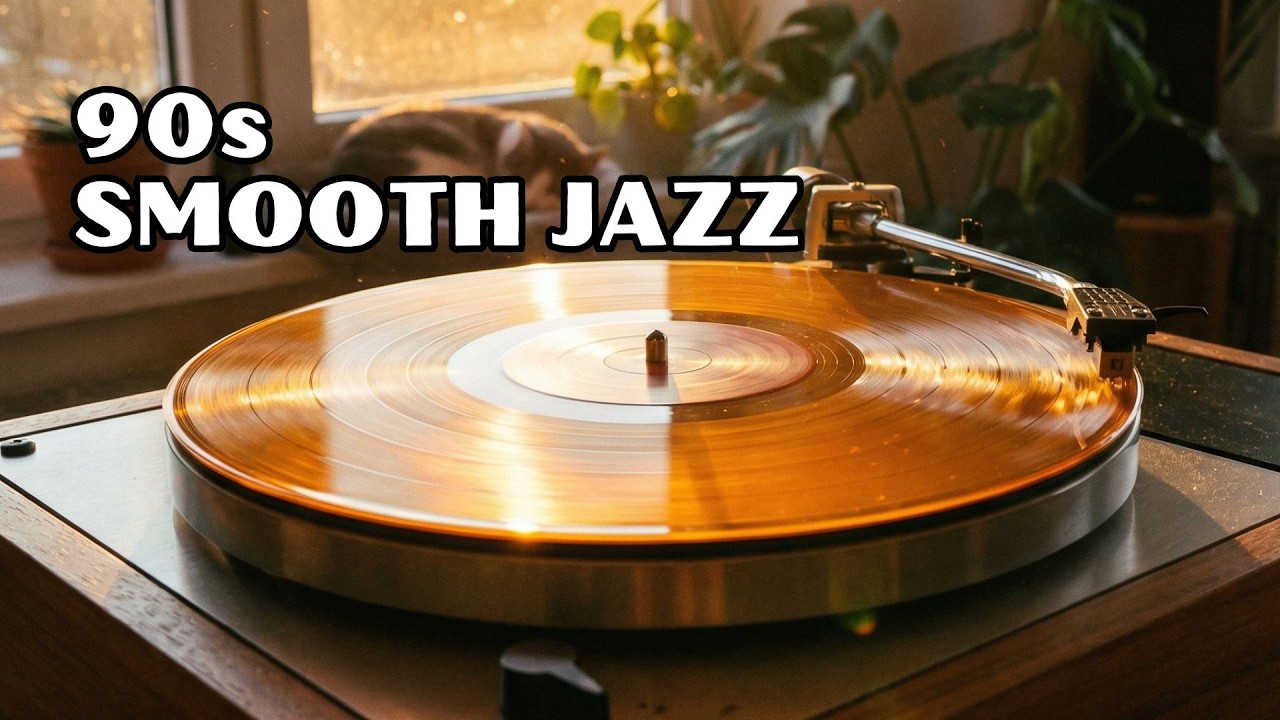 Relaxing Smooth Jazz 90s 🎶 Calm Instrumental Lounge Music for Focus