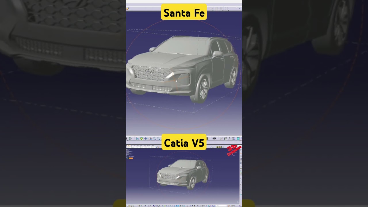 Catia V5 - Hyundai Santa Fe