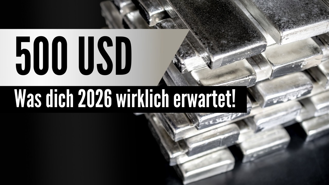 500 USD bei Silber 2026 - Warum die Kurssteigerungen weitergehen!