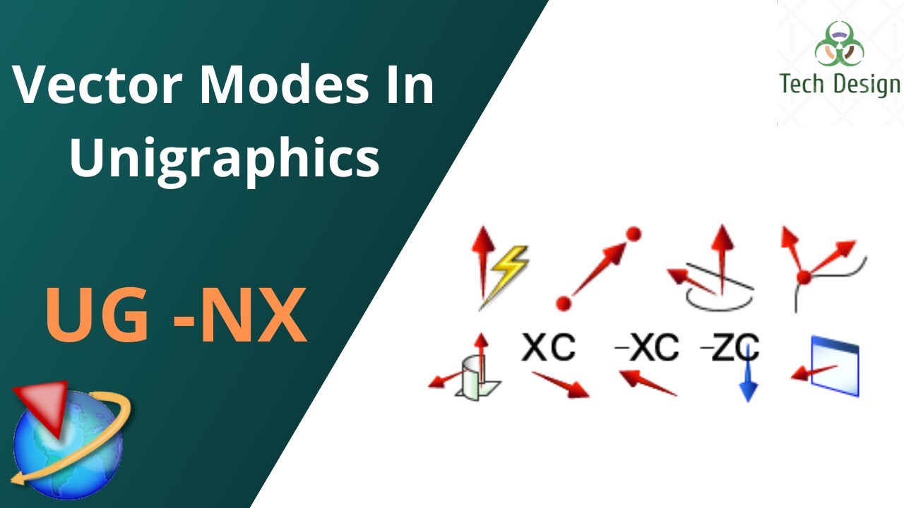 Unigraphics NX - Advanced Vector Modes Used For Vector Directions.