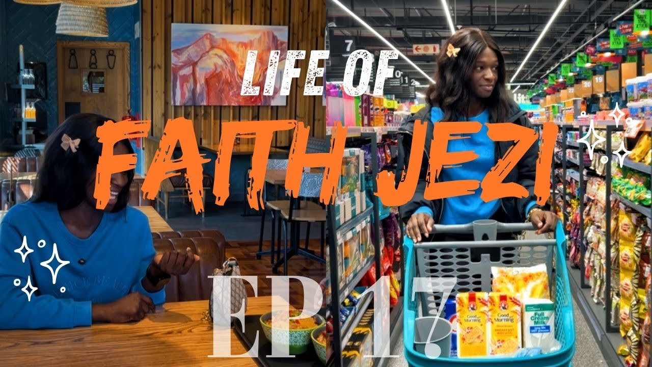 Come Shopping, Eating & Studying With Me 💸📚|Real Life Edition |OOTD|Realistic Weekly Vlog Faith Jezi