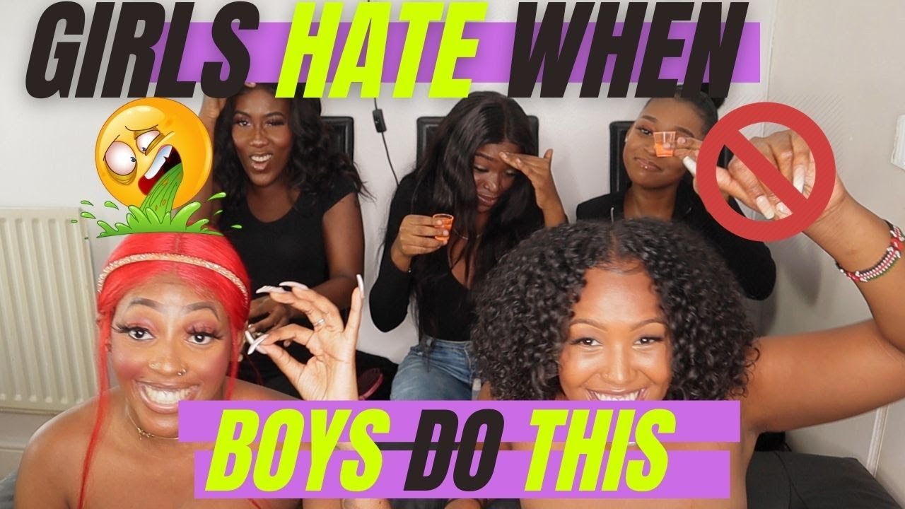 10 THINGS BOYS DO THAT GIRLS HATE : GIVES US THE ICK