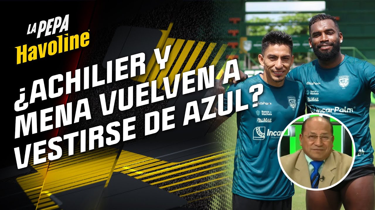 ¿ACHILIER Y MENA VUELVEN AL ‘BOMBILLO’? 🔵⚡️ | 