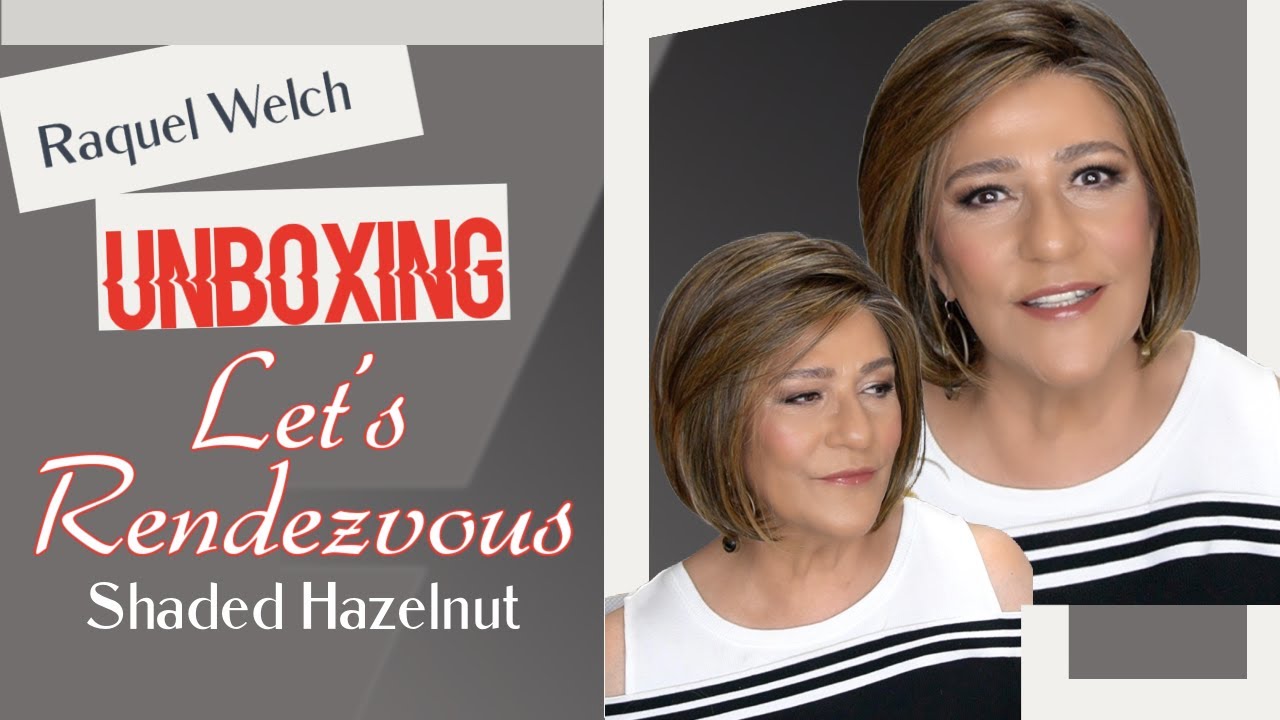 Raquel Welch | UNBOXING LET'S RENDEZVOUS | Wig Review | Shaded Hazelnut | Plus Sister Style