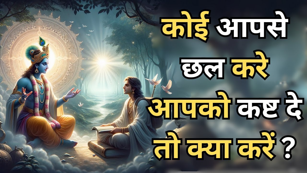 कोई आपसे छल करे आपको कष्ट दे तो क्या करें | Krishna Motivational Speech #Trending #Viral_Hindikahani