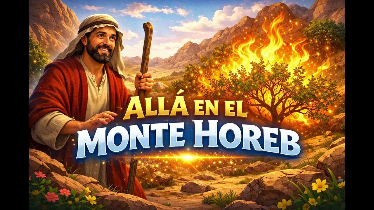 ALLÁ EN EL MONTE HOREB / COVER / MANUEL BONILLA
