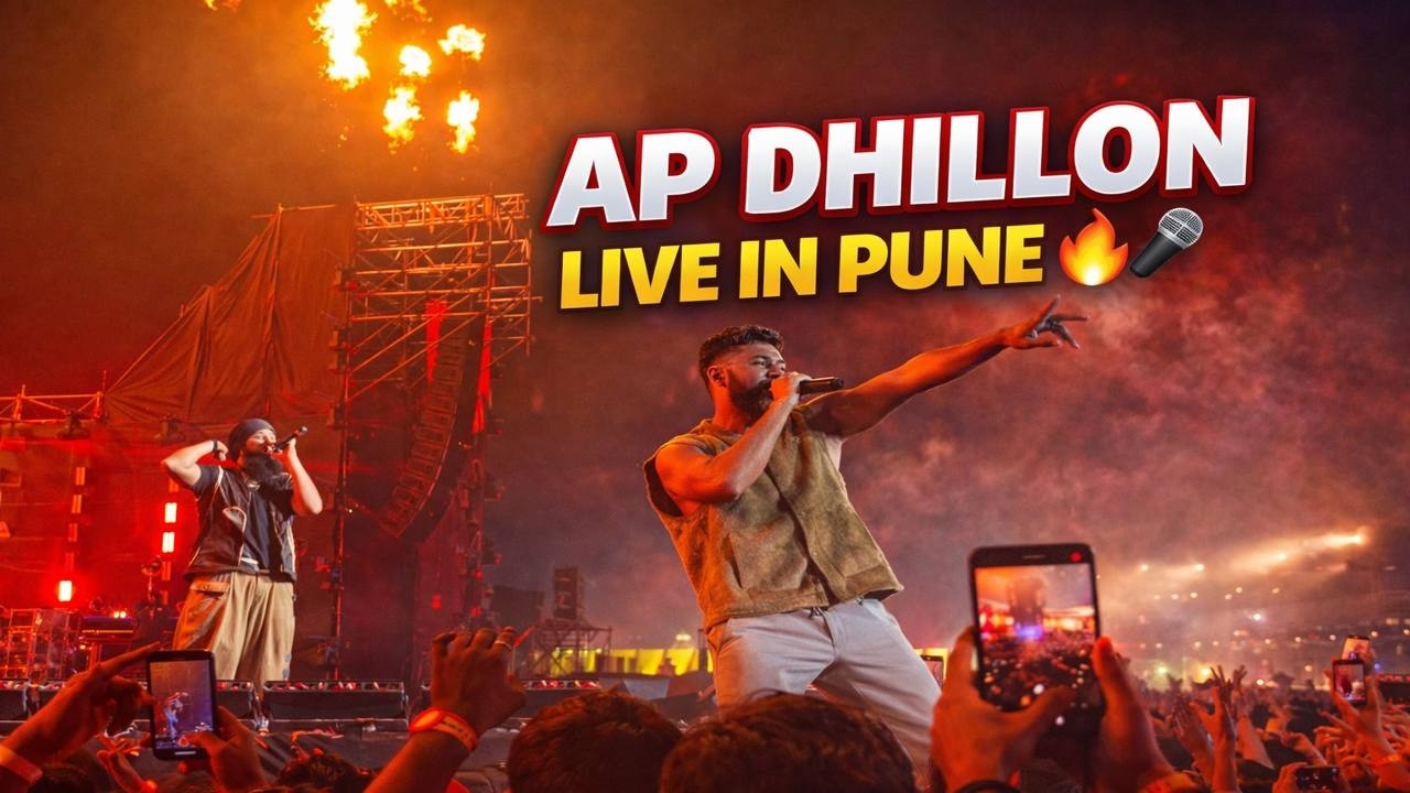 🔥 AP Dhillon Live in Pune | Full Concert Highlights | Crowd Energy & Vibes 🔥