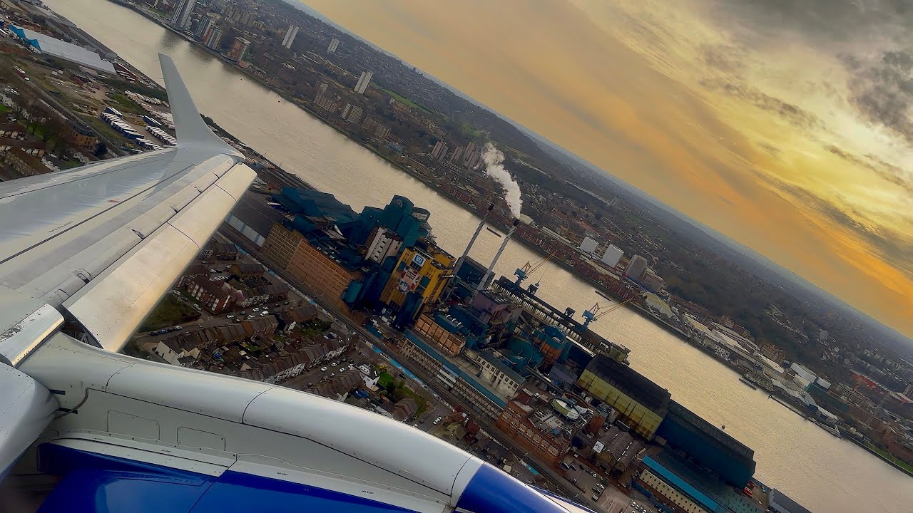 [4K] – Full Flight – British Airways – Embraer ERJ-190SR – LCY-AMS – G-LCYM – BA8453 – IFS 873