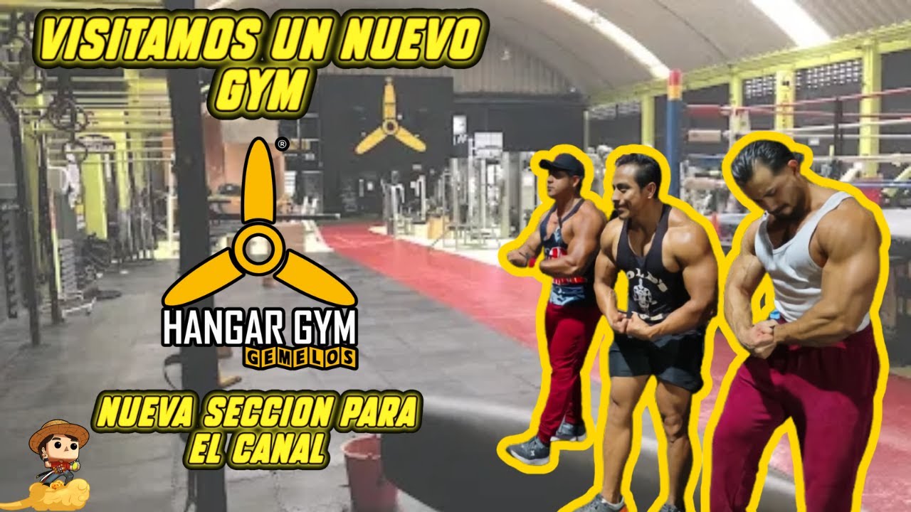¿El mejor gym? Así se entrena en el HANGAR GYM 💪😈| Nace una nueva sección del canal