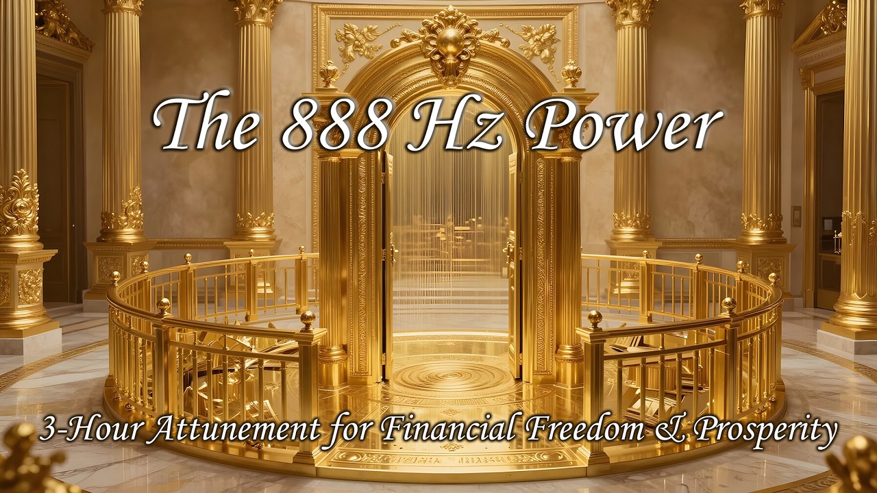 The 888 Hz Power | Attract Wealth Now | Magnetize Money & Prosperity | 3-Hour Abundance Frequency