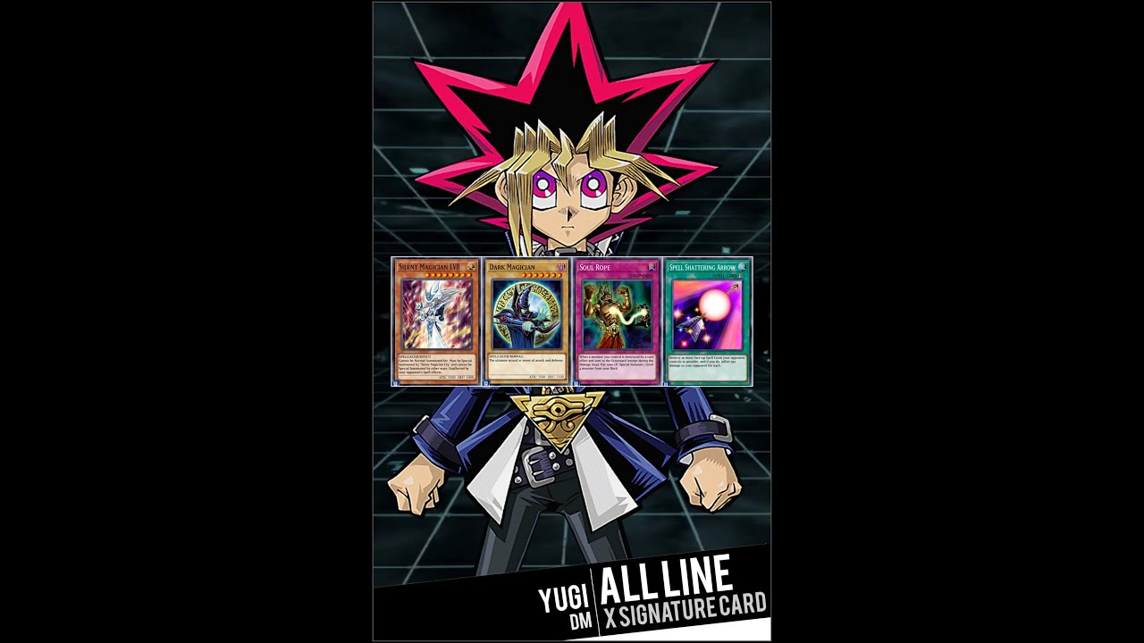 Yugioh Duel Links - Yugi Muto DM x ALL Special Phrases Card