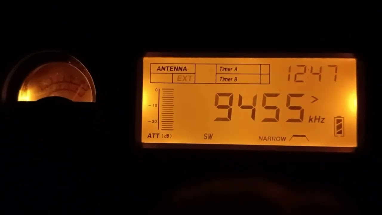Listening To The Short Wave Bands With Grundig Satellite-750 Radio.
