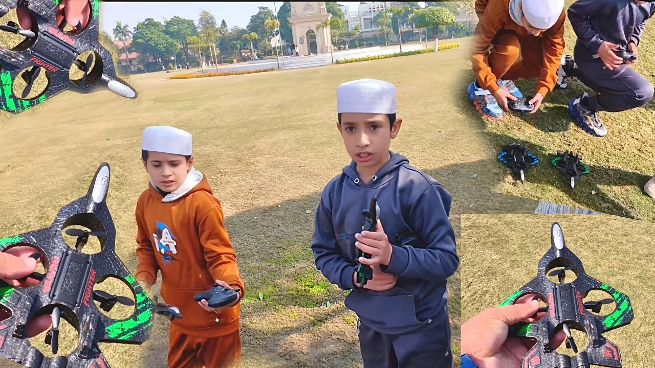 Aaj Humny Drone Udaya ✈️✈️|Saim Ka Drone Road py chla gya 🤓