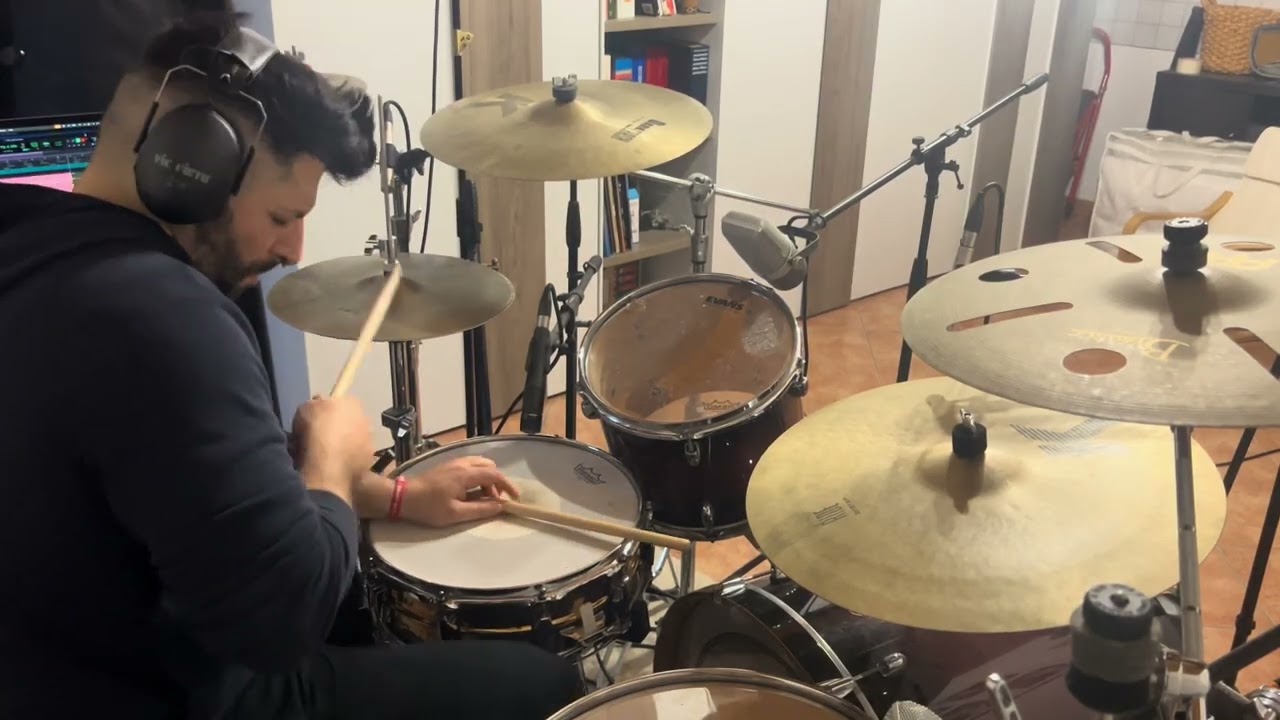 Antonello Venditti Giulio Cesare drum cover 