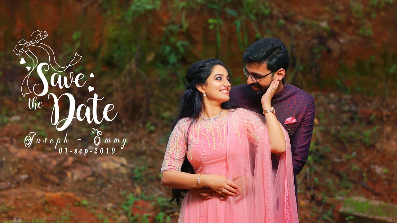 Save The Date Video |Joseph-Emmy|Cyriac Joseph|From Crystalline Studio
