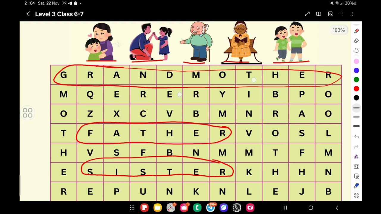 NIPUN SANKALP CLASS 6,7 ENGLISH WORKSHEET 2 | SARA'S FAMILY |My family| @explore enjoy and enrich