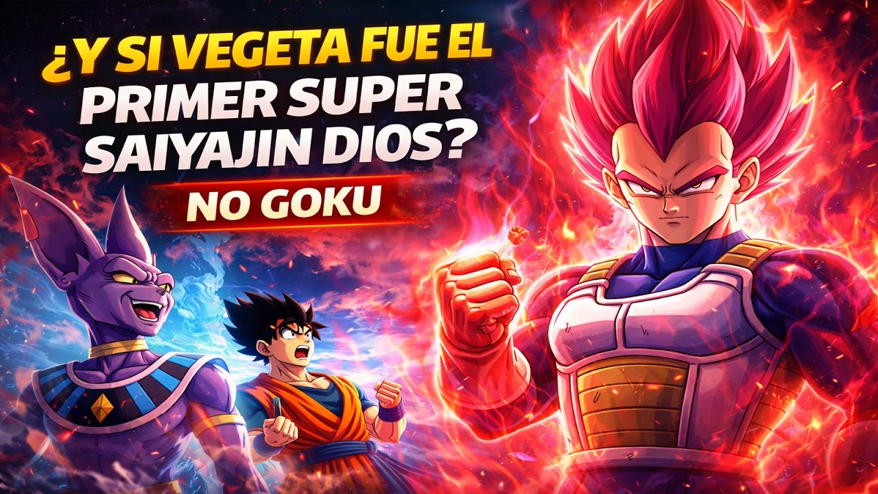 Y SI LOS DIOSES HUBIERAN ELEGIDO A VEGETA PARA SER EL PRIMER SUPER SAIYAJIN DIOS Y NO GOKU?