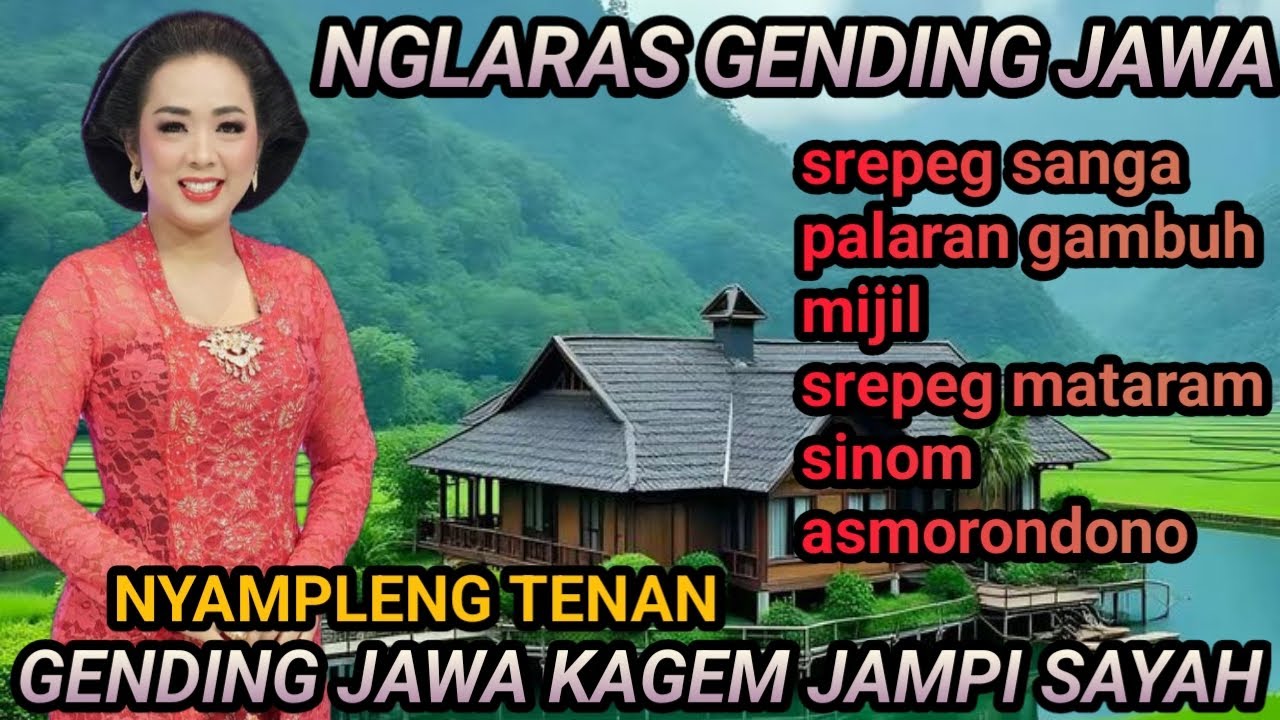 NGLARAS LANGGAM GENDING JAWA // SREPEG SANGA // PALARAN // GENDING JAWA KLASIK NYAMPLENG TENAN