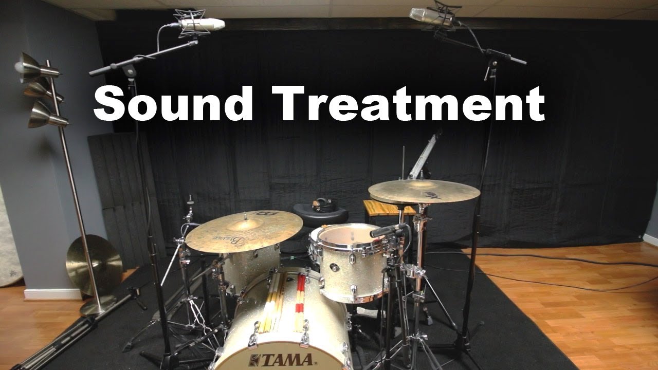 Sound Proofing My Drum Studio With Acoustic Blankets  From Vocal Booth To Go