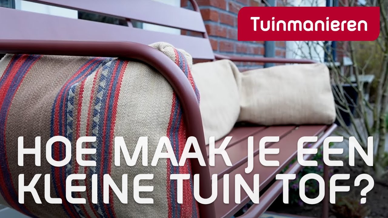 Wat kan je met een kleine tuin? Alles. Voortuin, stadstuin, geveltuin. Tuinieren.