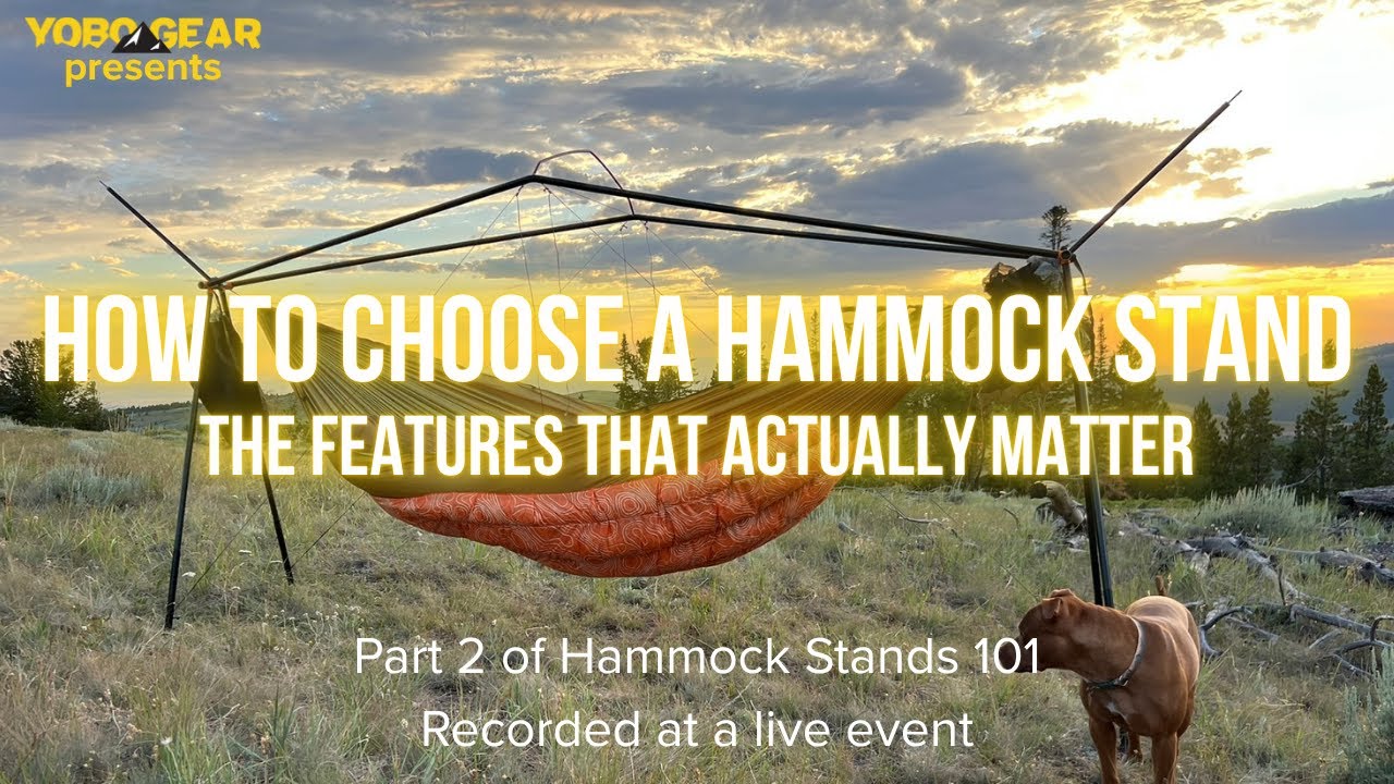 How to Choose a Hammock Stand | The Features That Actually Matter
