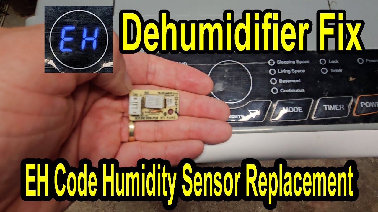 Dehumidifier EH Code Fix - Humidity Sensor SoleusAir TCL Models #EHcodefix #DehumidifierEHcodefix