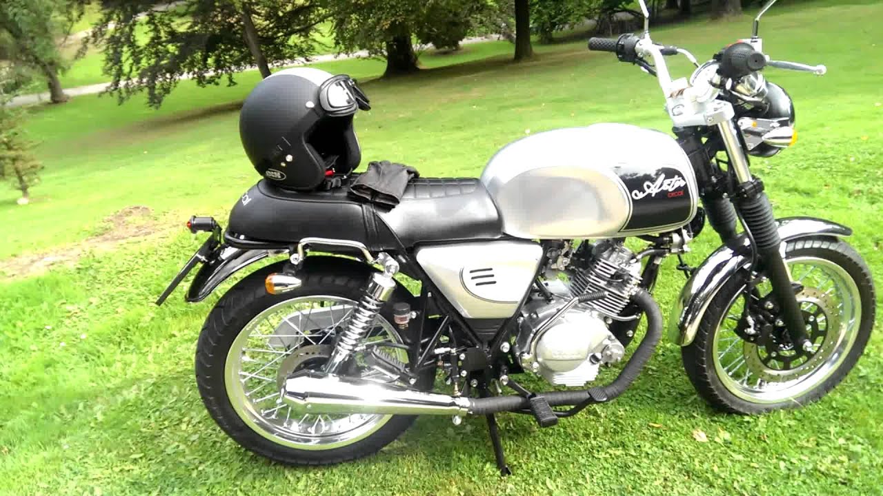Orcal Astor 125 Silencieux custom Megaphone