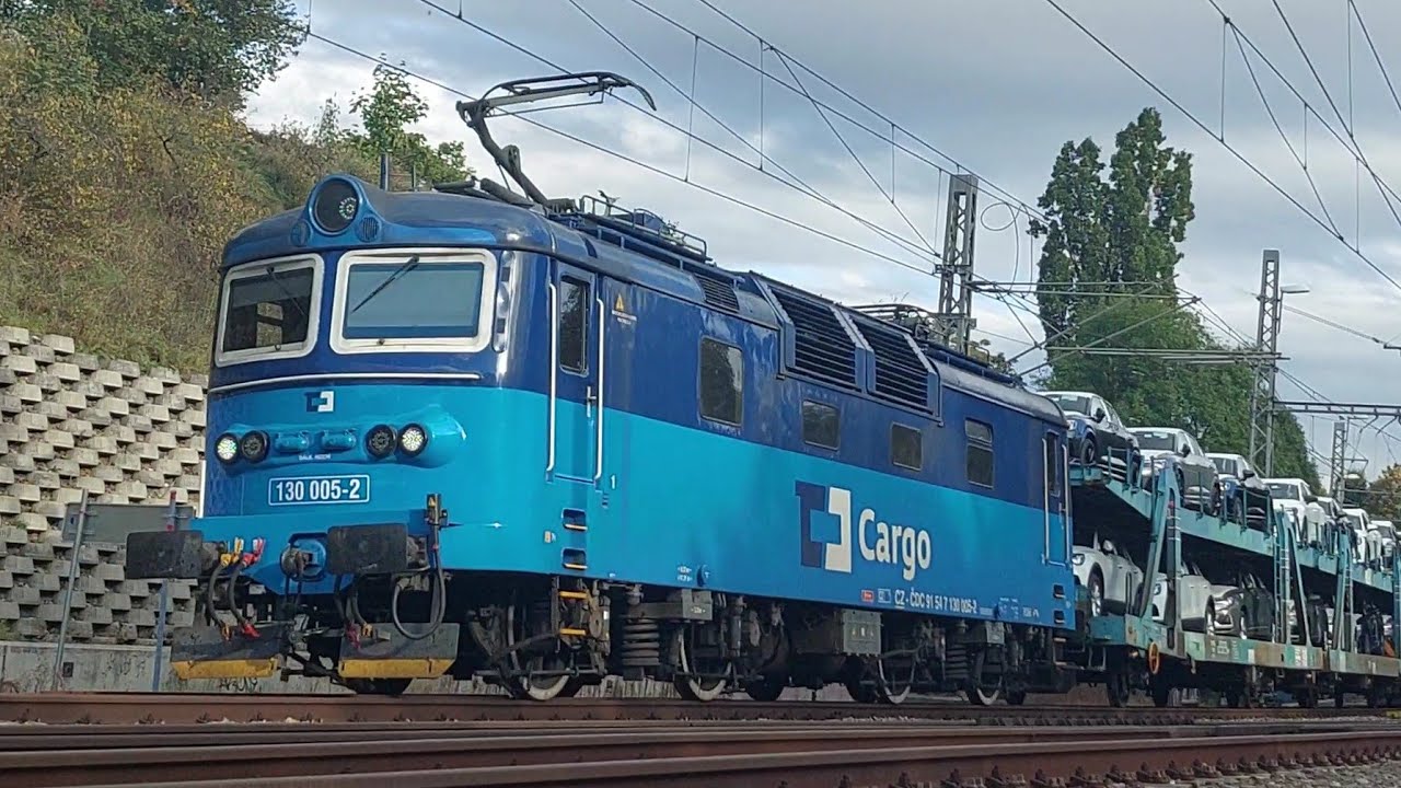 Vlaky výhybna Praha-Bubeneč 6.10. 2022